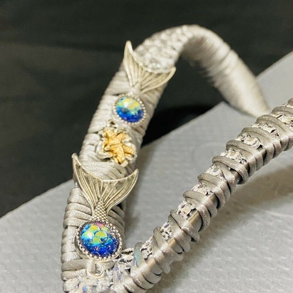 [SOLD]--------Havaianas Grey Sandals Mermaid style - Picture 2 of 8